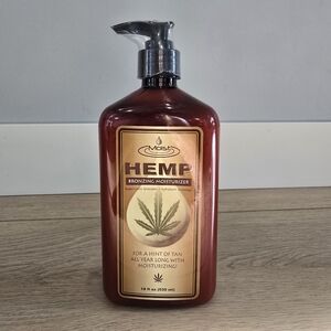 Moist Hemp Bronzing Moisturizer 18 fl oz Hint of Tan Body Lotion
